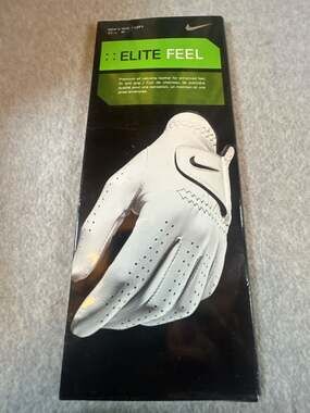 Nike Elite Feel Men's Regular Left Hand Golf Glove Size Medium